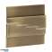 LYNX LED 1.2W. luminaire mural d'escalier. 12V DC. 100lm. 3000K. laiton photo 3