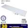 LED Plafondpaneel 120x30 48W Lamp Slanke Lichtbak 6000K Koud Frame Opbouw Zwart foto 3
