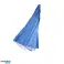 Tuin parasol verstelbaar opvouwbaar UV 150cm blauw foto 3