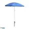 Tuin parasol verstelbaar opvouwbaar UV 150cm blauw foto 6