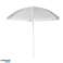 Sonnenschirm verstellbar faltbar UV 150cm grau Bild 1