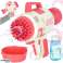 Savon Bubble Gun Bubble Maker Bulles de savon Lumières Rose photo 2