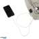 Airplane Travel Backpack Carry-on Luggage 45 x 16 x 28cm USB Cable Waterproof Grey image 4