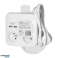 Quadrische Steckdose mit USB-Ladegerät 3x2P Z. 2xUSB A. Kabel 3x1.0mm2. 1.4m Bild 1