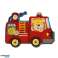 Puzzle en bois trieur puzzle pompiers photo 2