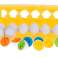 Educational jigsaw puzzle sorter match shapes numbers eggs 12 pieces image 2