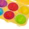 Puzzle educativo sorter abbina forme uova di frutta 12 pezzi foto 4