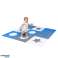 Tappetino educativo in schiuma puzzle grigio blu 60 x 60 x 1 cm 9 pezzi foto 6