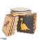 Tapis éducatif en mousse puzzle parc marron 143 x 143 x 1 cm 36 pièces photo 3