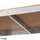 Metallist hoiuriiul 180x90x40 hõbedane Rebel foto 2