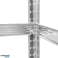 Metallist hoiuriiul 180x90x40 hõbedane Rebel foto 3