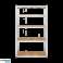 Rack de rangement en métal 205x120x45 argent Rebel photo 2