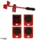Transport rollers, furniture moving set, 150kg, 5in1 image 5