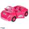 Bambola auto decappottabile picnic set cucciolo rosa 4 pz. foto 1