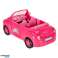 Bambola auto decappottabile picnic set cucciolo rosa 4 pz. foto 2
