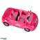 Bambola auto decappottabile picnic set cucciolo rosa 4 pz. foto 6