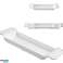SL13 Bathroom shelf for bathtub white image 1