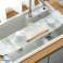 SL13 Bathroom shelf for bathtub white image 4