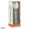 Soffione doccia con tubo turbina silver set foto 1