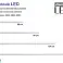 Tube LED 150cm 22W T8 3000K G13 chaud transparent double face photo 2