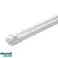 Tube LED 150cm 22W T8 3000K G13 chaud transparent double face photo 4