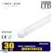 Tube LED 60cm 9w t8 6000k g13 unidirectionnel froid photo 1