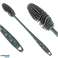Brosse de lavage de bouteilles en silicone gris photo 3