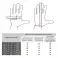 Work Gloves Cotton Partially Coated with Nitrile 4111X Size 8 image 1
