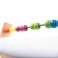 Magnetic chalk board, abacus, paper, chalk, free letters image 4