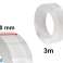 Dobbeltsidig selvklebende vanntett tape 30mmx3m bilde 3