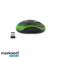 TM116G Titanium draadloze muis 2.4ghz 3d opt. usb vulture zwart-groen foto 1