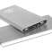 US13B Power bank 20000 slim αλουμίνιο ασημί εικόνα 1