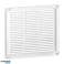 Grille with plugs 250x250. White image 3