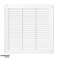 Grille with plugs 250x250. White image 4