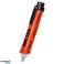 Inductive voltage tester with flashlight. 12 1000V AC/DC. orange image 1