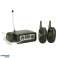 Walkie Talkie walkie-talkie-sett med kontrollpanel for barn kaki bilde 2