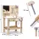 Darbnīca ar koka instrumentiem uz galda DIY komplekts attēls 2