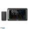Multifunktionale Wetterstation. kabellos. Wi-Fi. schwarz Bild 1