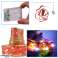Band dekorativ LED-remsa 10m 100LED julbelysning Juldekoration flerfärgad batteridriven bild 4