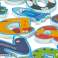 Water toy for kids bath stickers foam numbers letters image 2