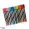 Bokstaver sett Highlighters Fineliners 22 elementer kartlagt bilde 2