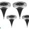 ZD50J Lampe solaire de jardin 8led ensemble de 4 photo 1