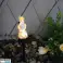 ZD50S Lampe solaire LED en forme de perroquet blanche photo 3