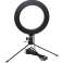 ZD67B Lampada a cerchio 16cm LED treppiede foto 4
