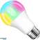 ZD7C LED lamp rgb afstandsbediening e27 3w foto 3