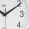 Orologio da muro 25 cm bianco LEC TSA0037 foto 5