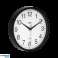 Reloj de pared 25 cm negro LEC TSA0037B fotografía 1