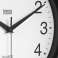 Reloj de pared 25 cm negro LEC TSA0037B fotografía 5
