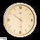 Wall clock 30 cm light brown image 1