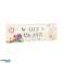 Stick-on wall clock large 80 120cm black 12 digits image 5
